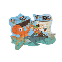 Puzzle escena piratas de 29 pcs Scratch