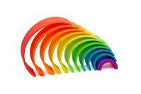 ARCO IRIS X 12 COLORES NEON DENA