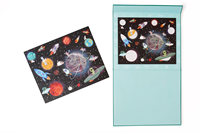 MAGNETIC PUZZLE MYSTERY SPACE 80 PC SCRATCH