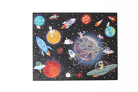 MAGNETIC PUZZLE MYSTERY SPACE 80 PC SCRATCH