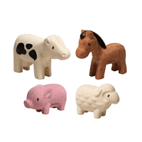 SET ANIMALES DE LA GRANJA PLANTOYS