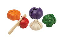 Set de 5 vegetales de colores plantoys